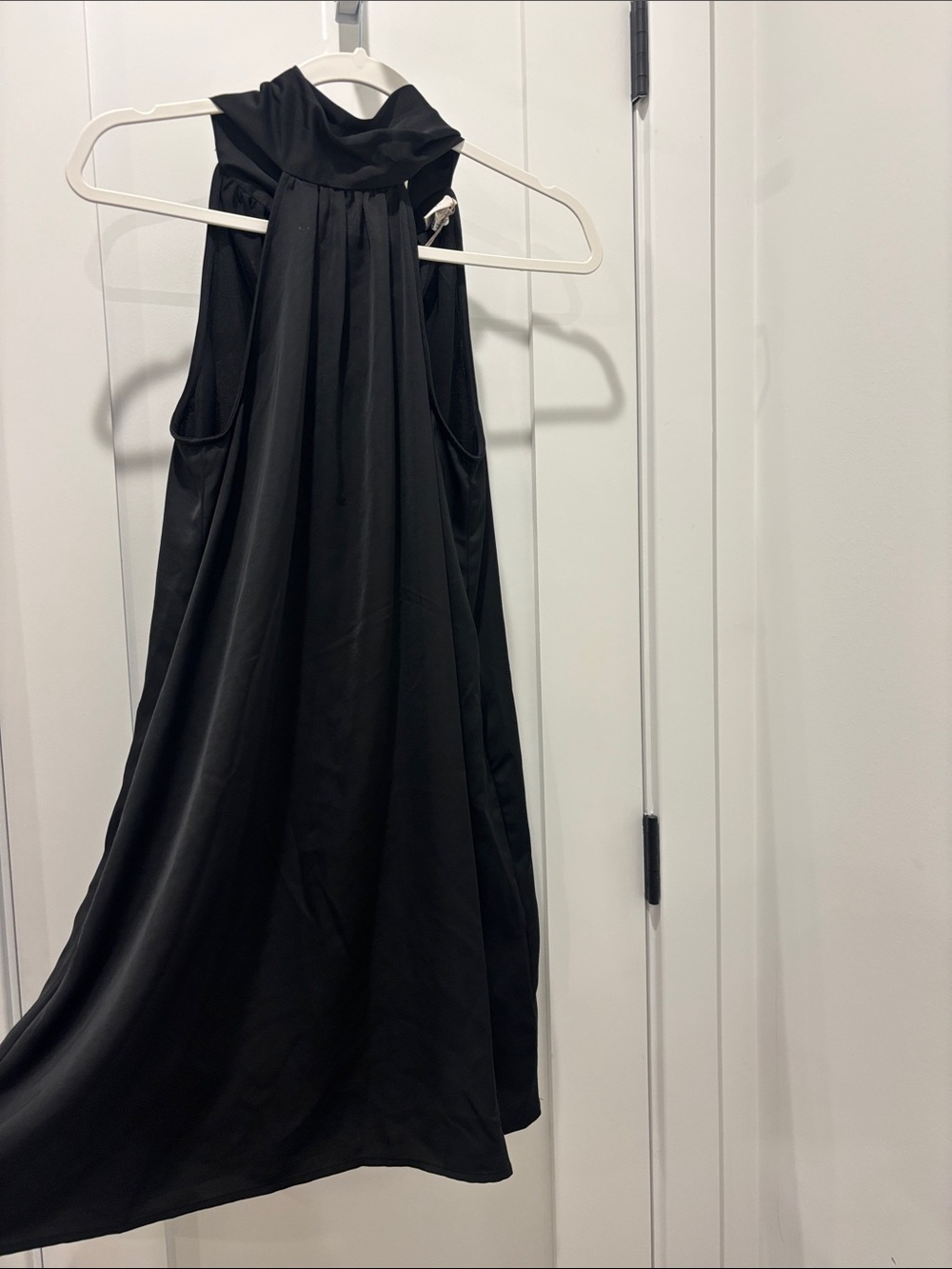 a new day Black A-Line Halter Dress Skirt